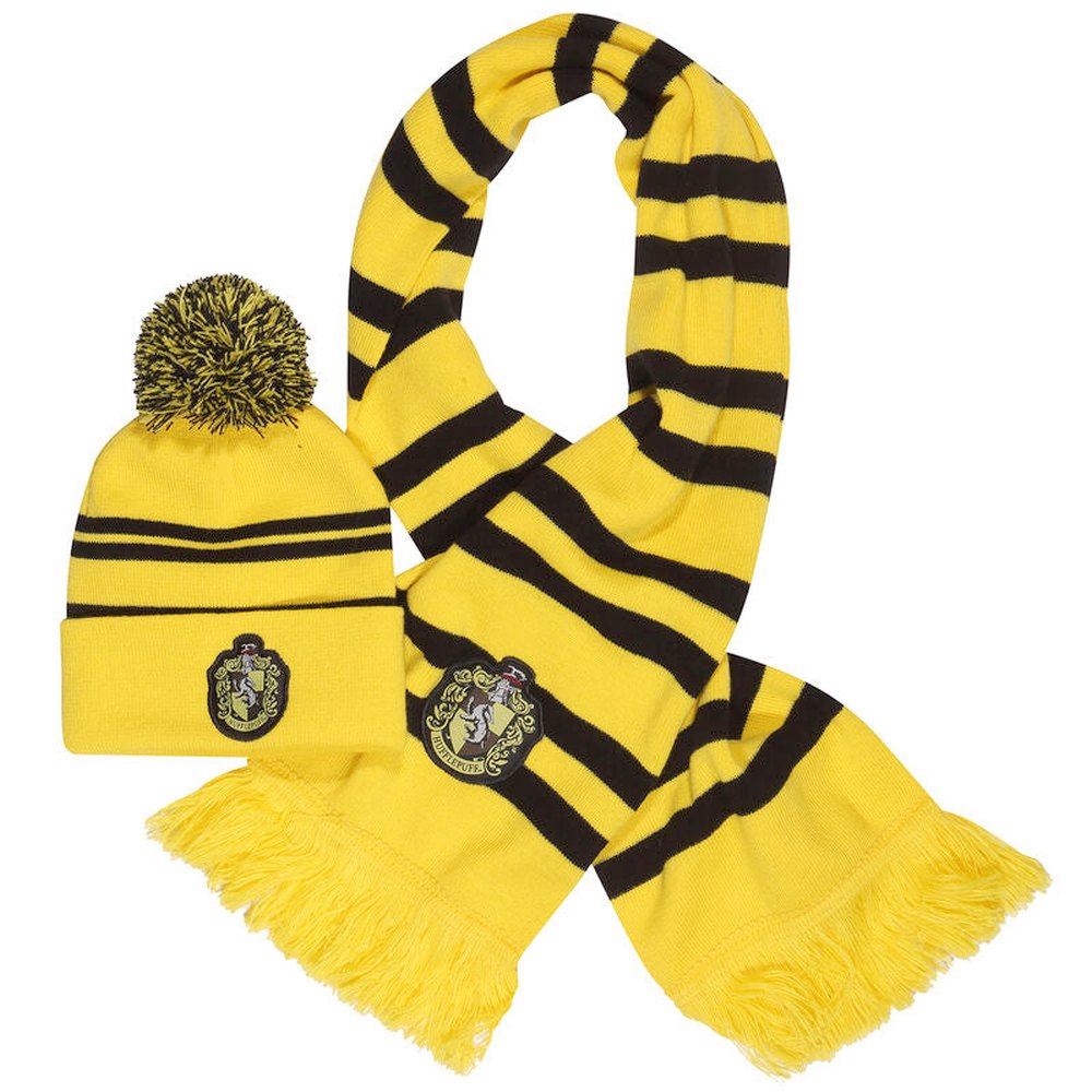 Harry Potter - House Hufflepuff Muts & Sjaal Set